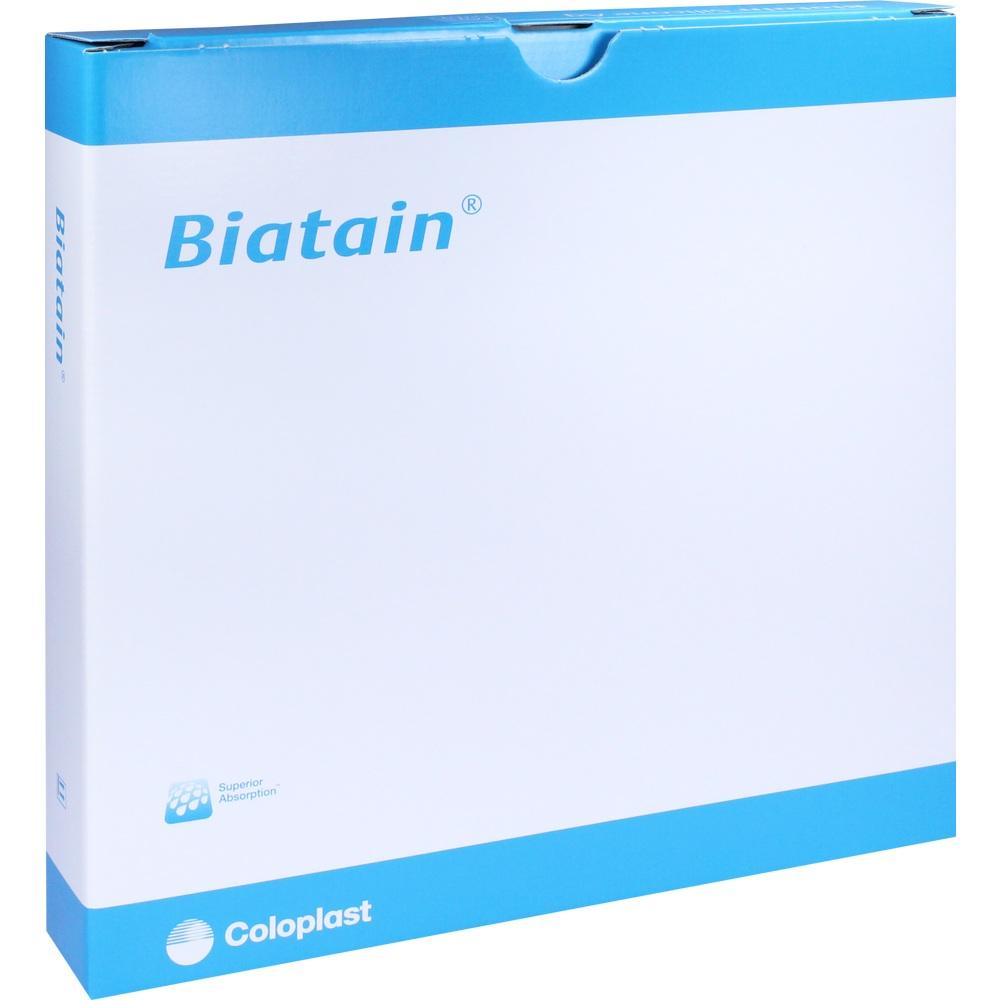 BIATAIN Silicone Ag Schaumverband 15x15 cm 5 St Verband