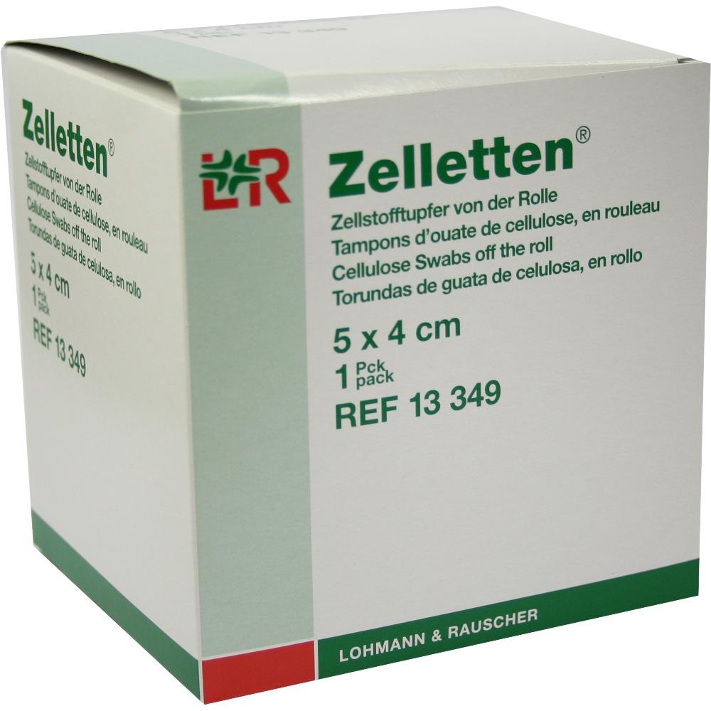 ZELLETTEN Tupfer 4x5 cm unsteril Rolle 300 St Tupfer