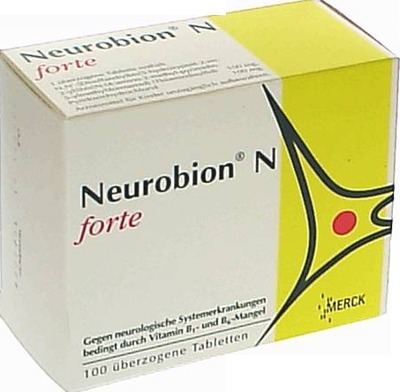 NEUROBION N forte überzogene Tabletten 100 St Überzogene Tabletten