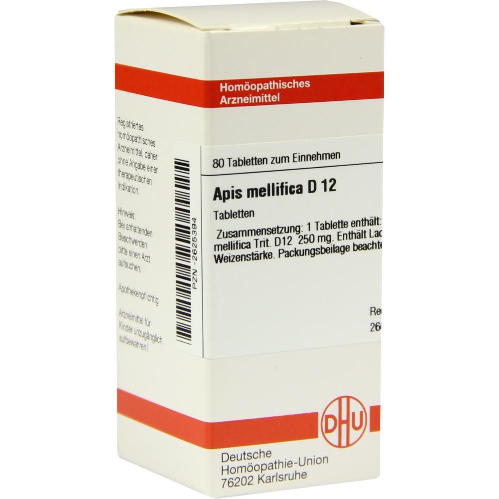 APIS MELLIFICA D 12 Tabletten 80 St Tabletten