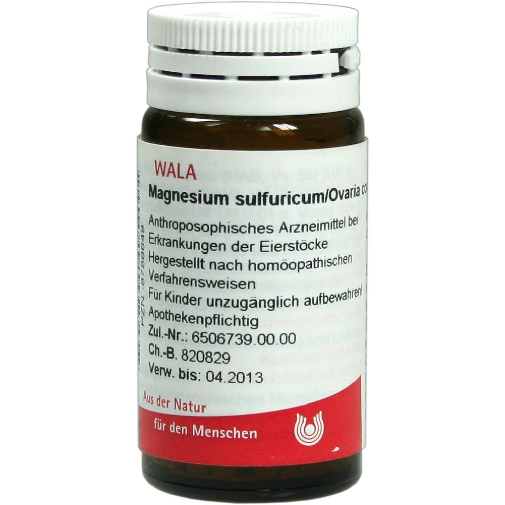 Magensium sulfuricum/Ovaria comp. Globuli 20 g Globuli