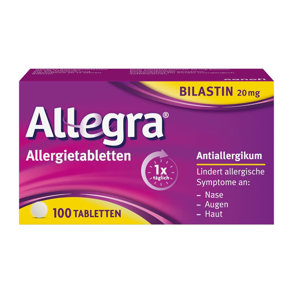 Allegra Allergietabletten 100 St Tabletten