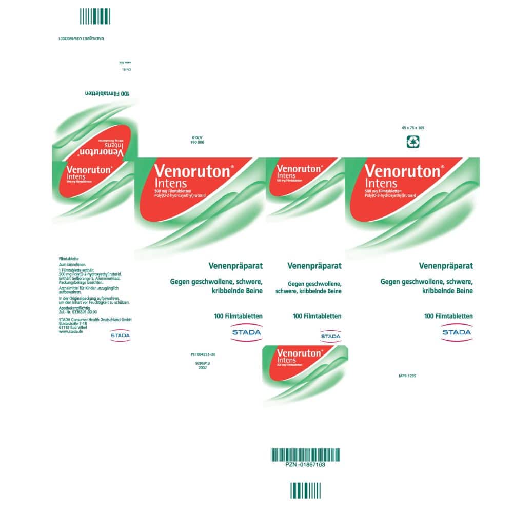 Venoruton Intens 100 St Filmtabletten