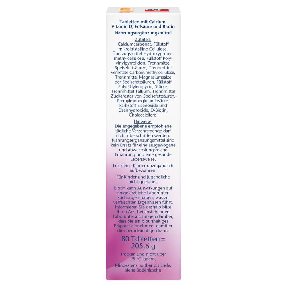 Doppelherz aktiv Calcium 900 + D3 80 St Tabletten