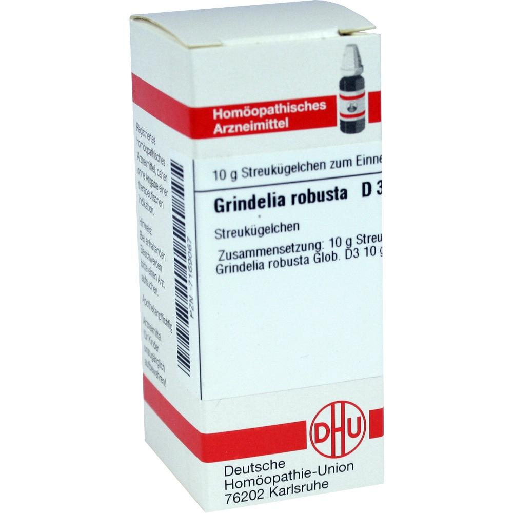 GRINDELIA ROBUSTA D 3 Globuli 10 g Globuli