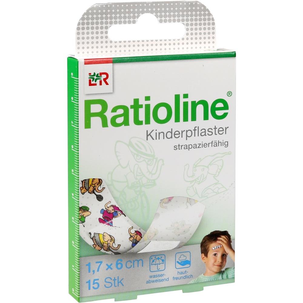 RATIOLINE kids Pflasterstrips 15 St Pflaster