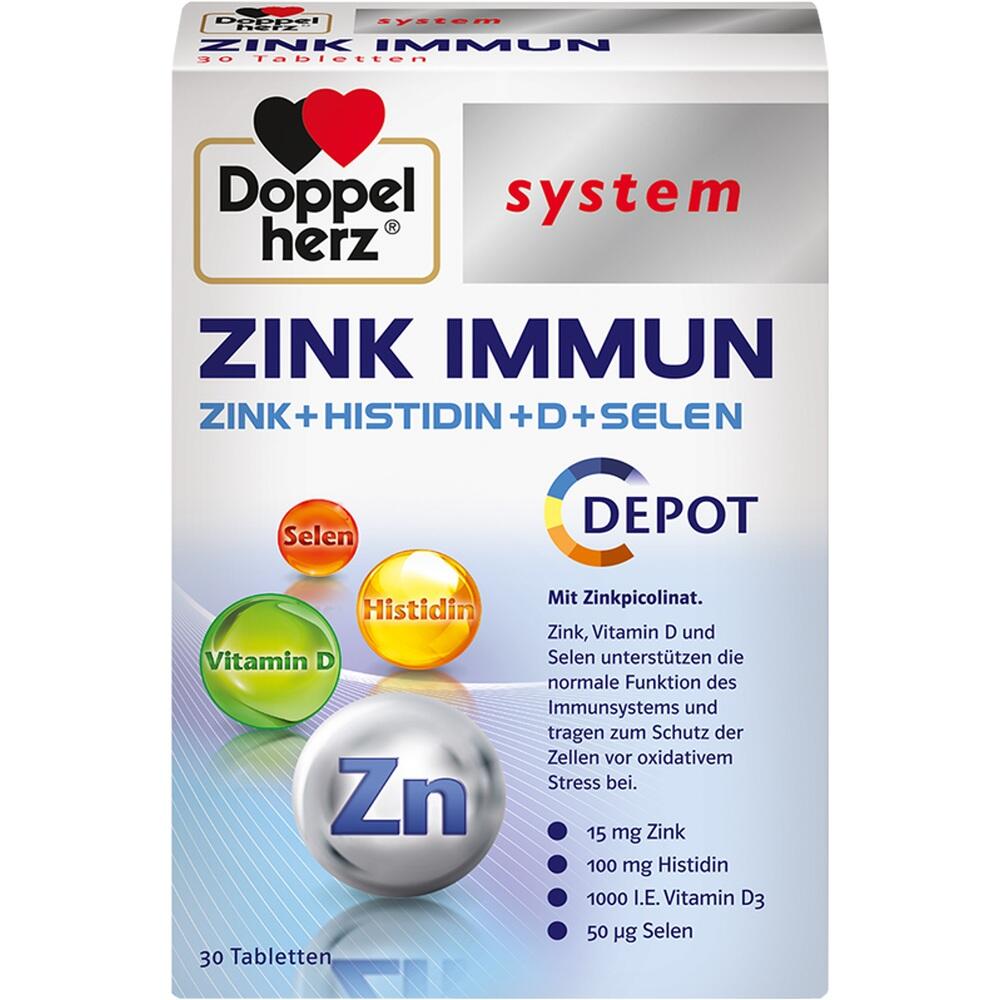 Doppelherz system ZINK IMMUN 30 St Tabletten