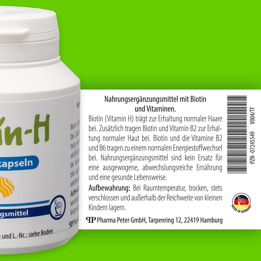 Biotin-H Vitaminkapseln 120 St Kapseln
