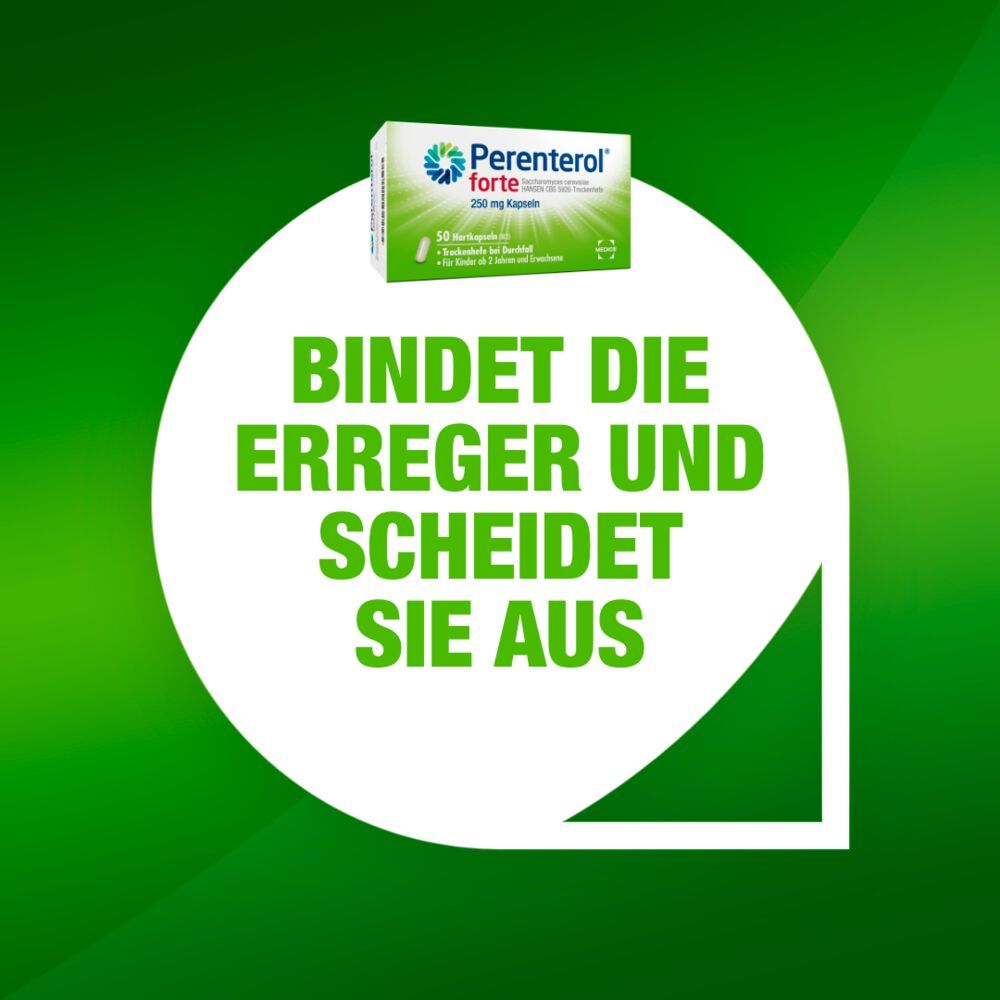 Perenterol forte bei akutem Durchfall  50 St Hartkapseln