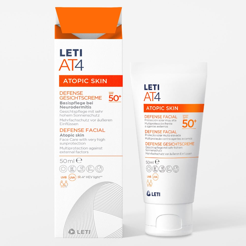 LETI AT4 Defense SPF 50+ Gesichtscreme 50 ml Creme