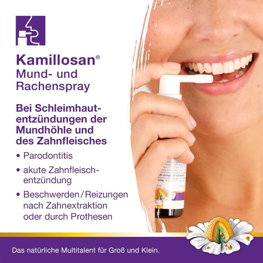 Kamillosan Mund- und Rachenspray 30 ml Spray