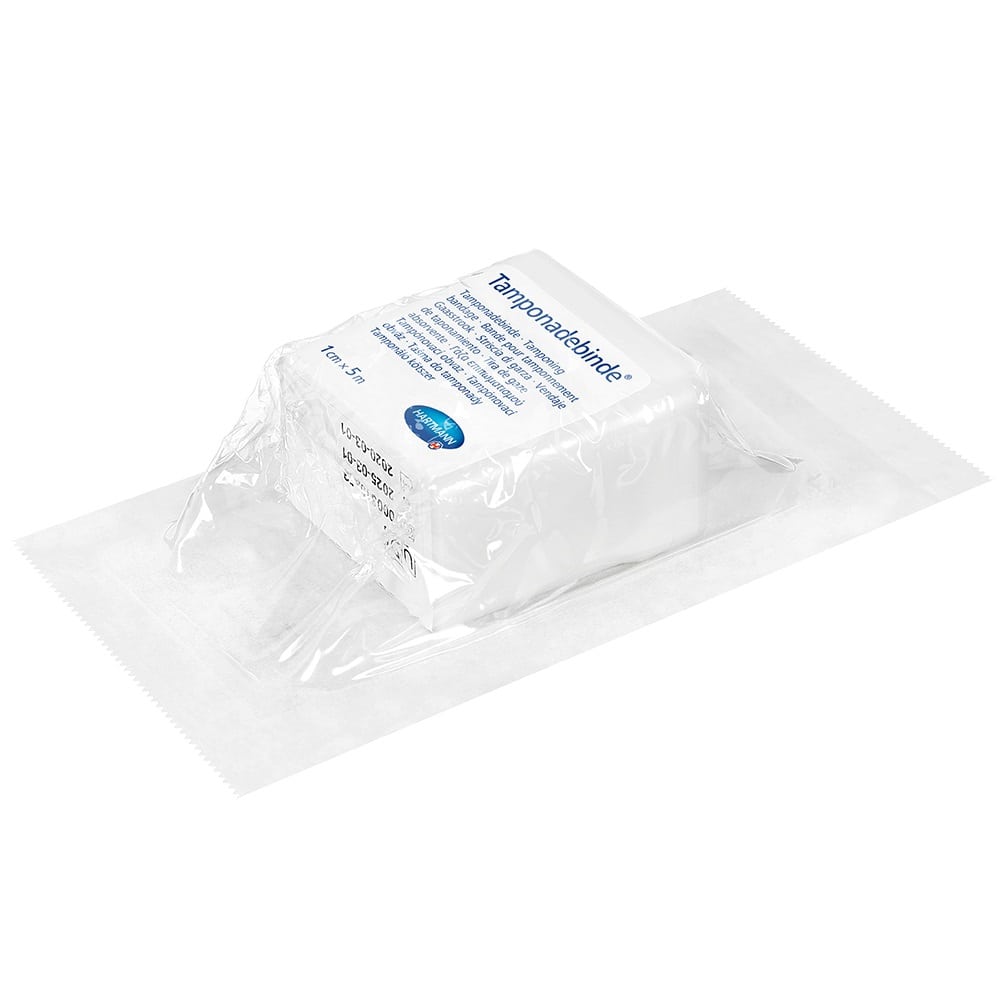 TAMPONADEBINDE 1 cmx5 m steril Hartmann 1 St Binden TAMPONADEBINDE 1 cmx5 m steril Hartmann 1 St Binden