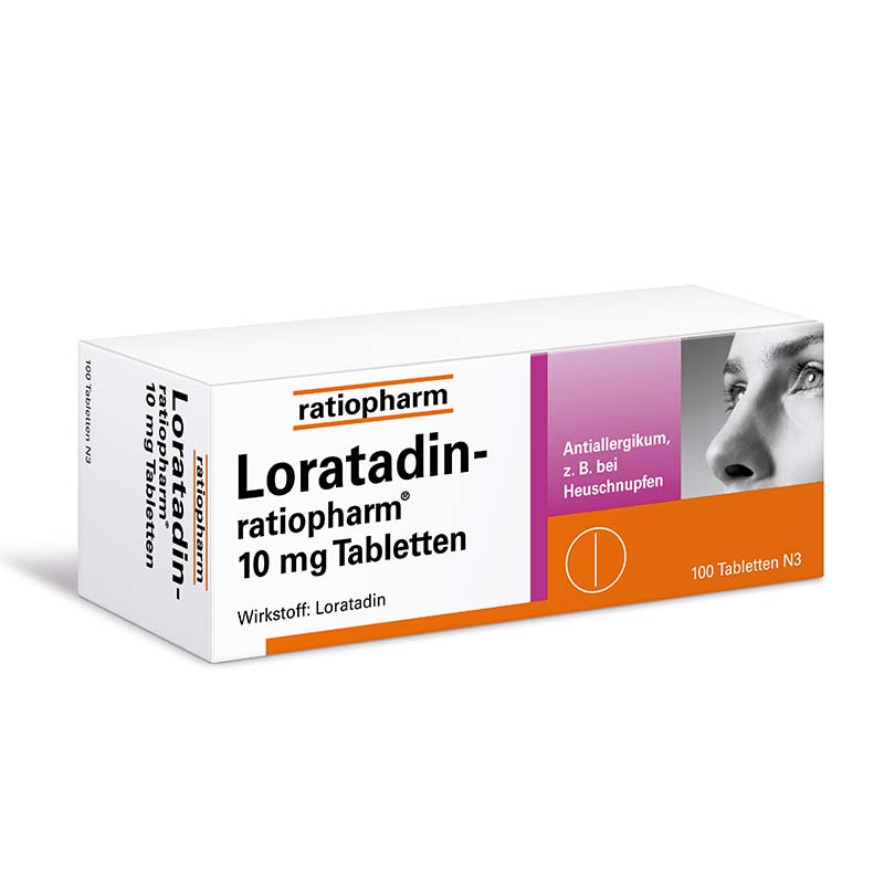 Loratadin-ratiopharm 10 mg 100 St Tabletten
