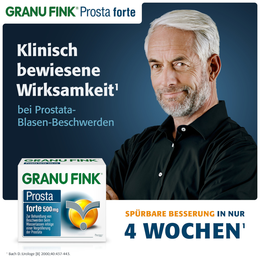 GRANU FINK Prosta forte 500mg 40 St Hartkapseln