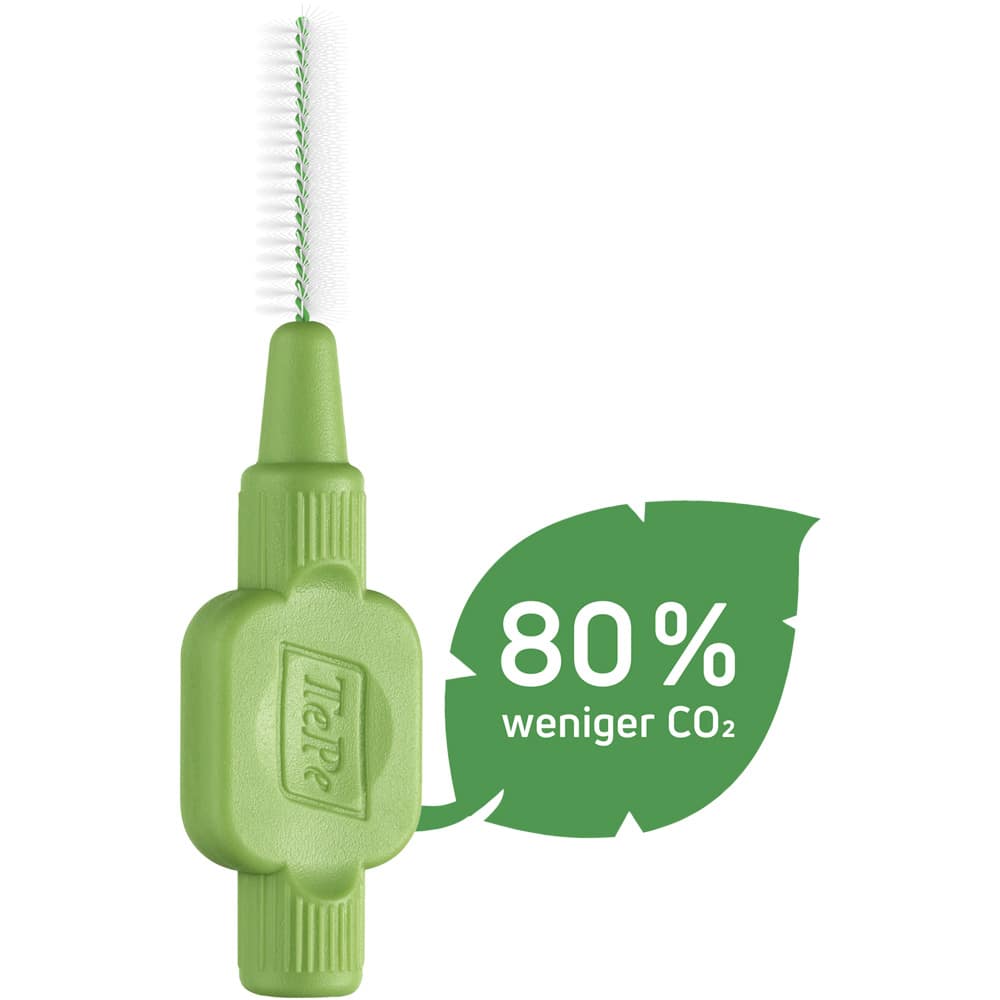 TEPE Interdentalbürste 0,8mm grün 6 St Zahnbürste