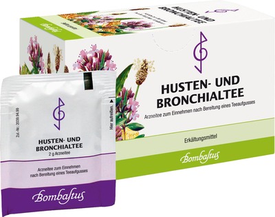 HUSTEN- UND BRONCHIALTEE BOMBASTUS 20X2 g Filterbeutel