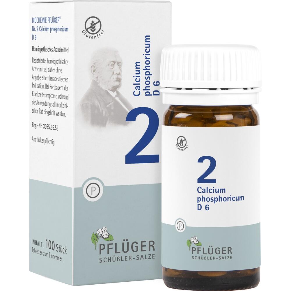 Schüßler-Salz Nr. 2 Calcium phosphoricum D6 100 St Tabletten
