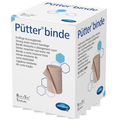 PÜTTER Binde 8 cmx5 m 1 St Binden