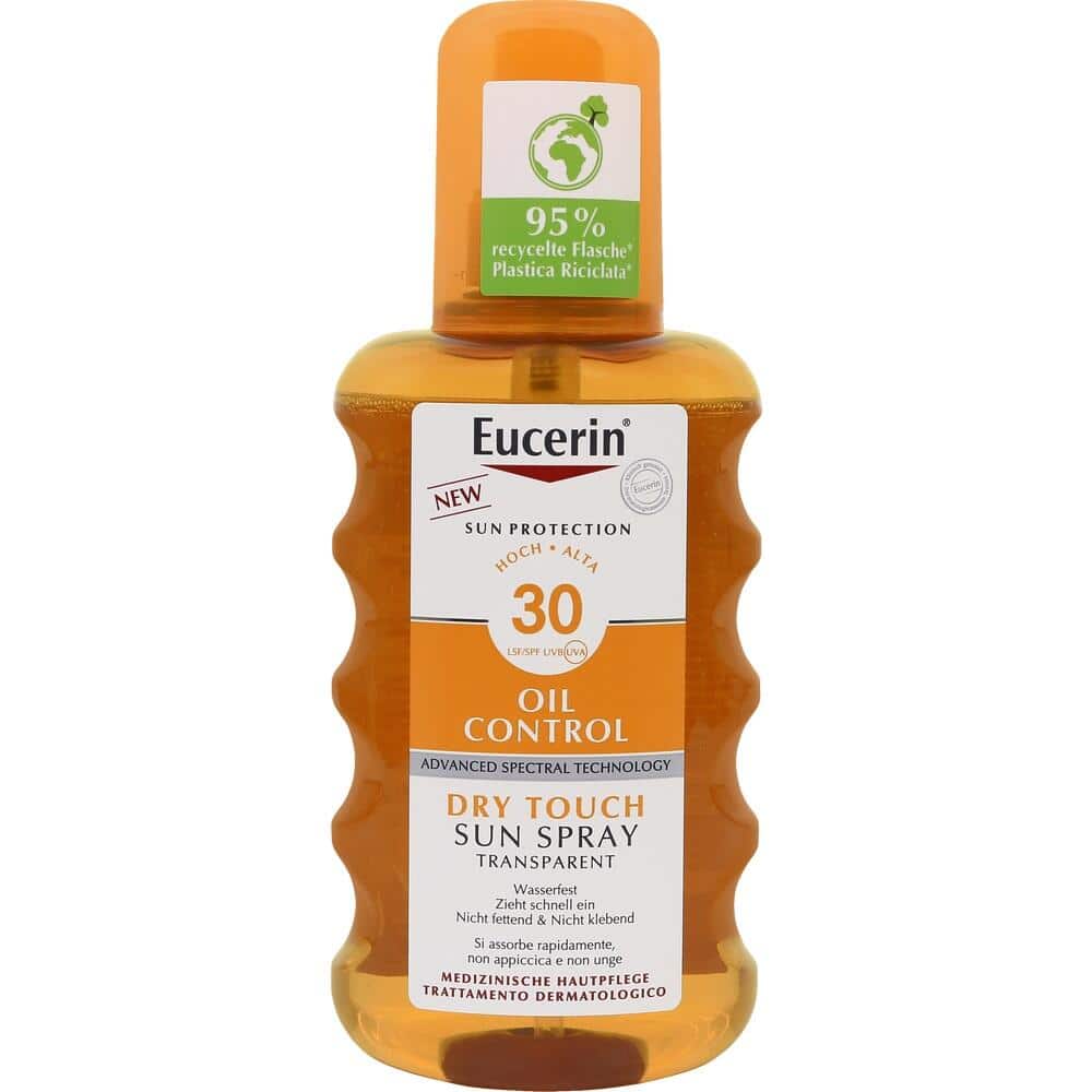 Eucerin SUN PROTECTION OIL CONTROL SPRAY TRANSPARENT 200 ml Spray