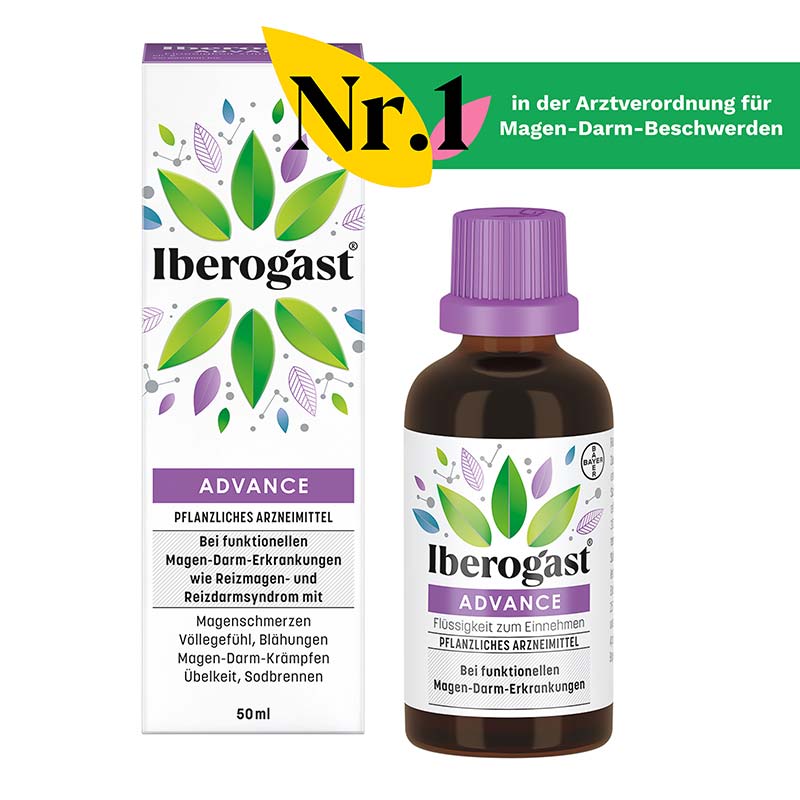 Iberogast ADVANCE 50 ml Flüssigkeit zum Einnehmen