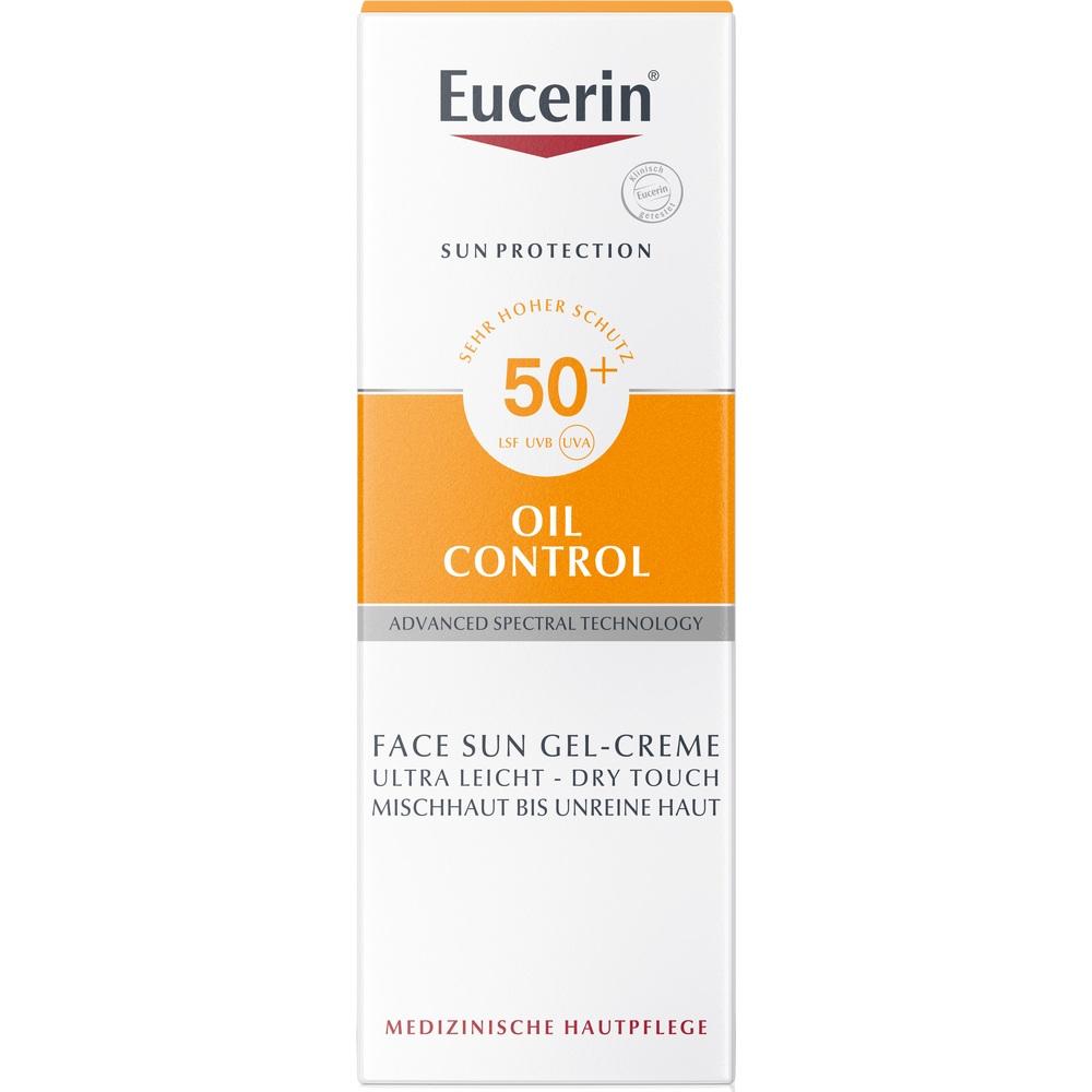 Eucerin OIL CONTROL FACE SUN GEL-CREME LSF 50+ 50 ml Creme