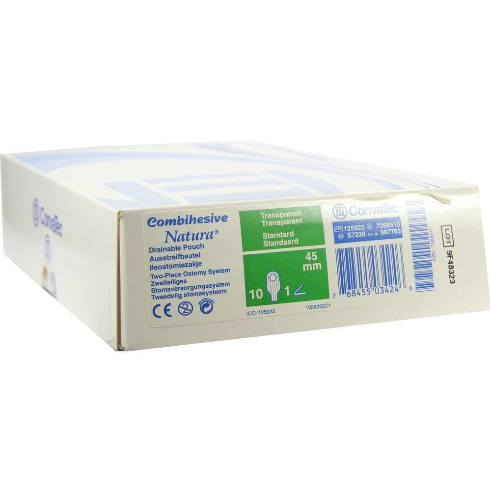 COMBIHESIVE Natura Ausstr.B.2t.45mm standard tra. 10 St Beutel