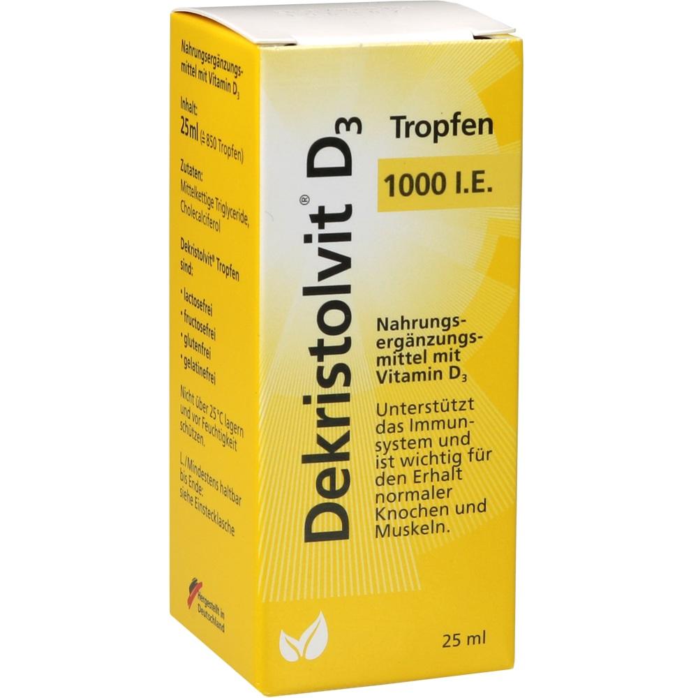 Dekristvit D3 1.000 I.E. Tropfen  25 ml Tropfen
