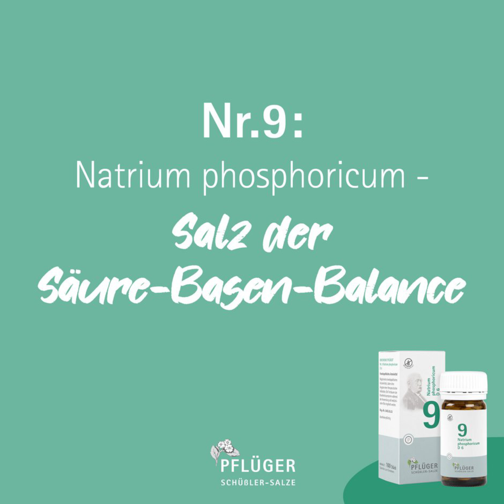 Schüßler-Salz Nr. 9 Natrium phosphoricum D6 15 g Globuli