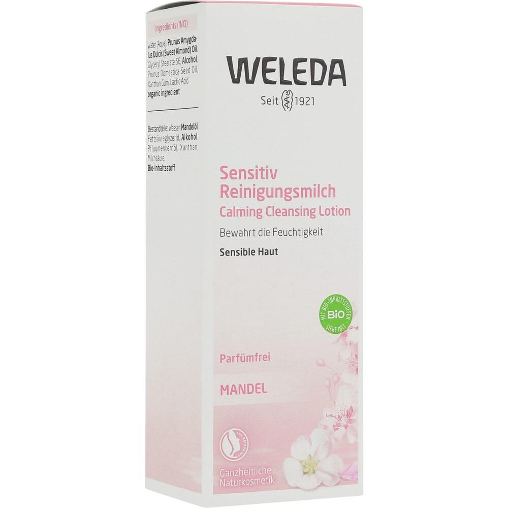 Weleda Sensitiv Reinigungsmilch Mandel 75 ml Milch