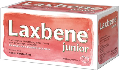 Laxbene junior 4g 30X4 g Pulver zur Herstellung einer Lösung zum Einnehmen