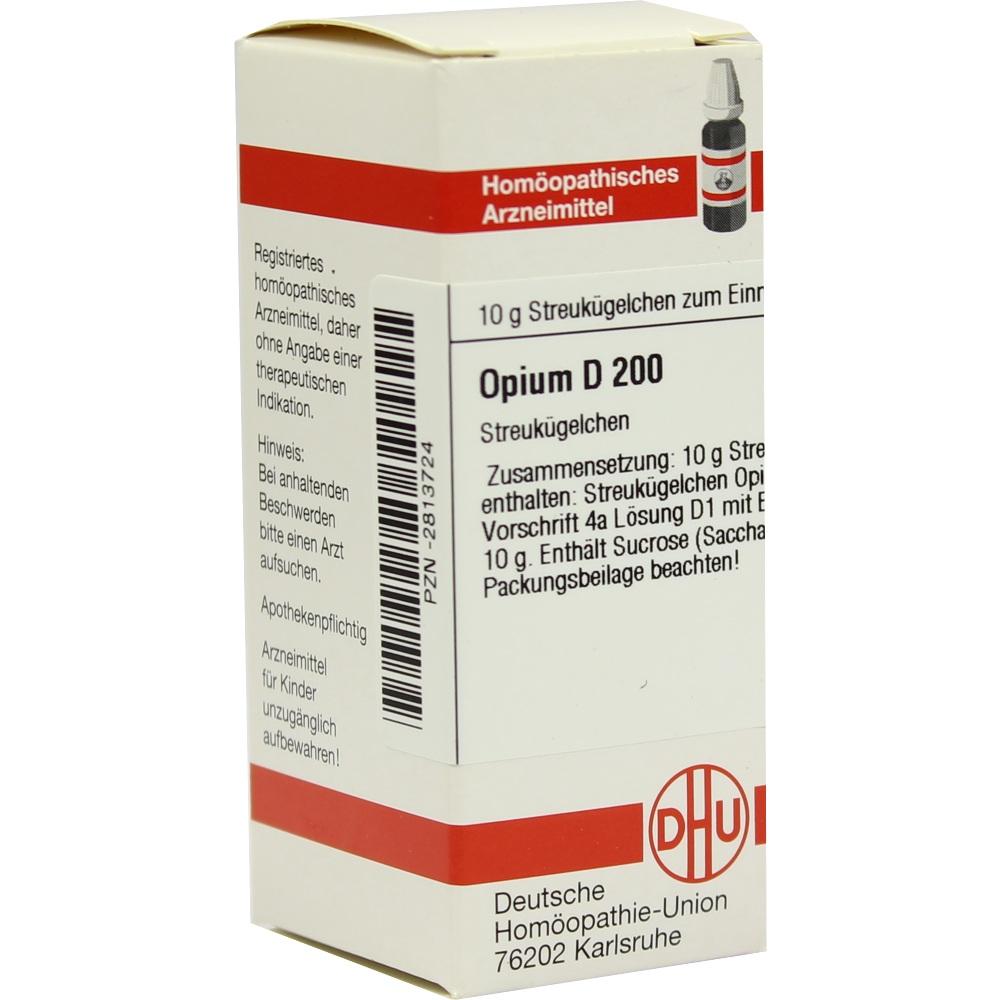 OPIUM D 200 Globuli 10 g Globuli