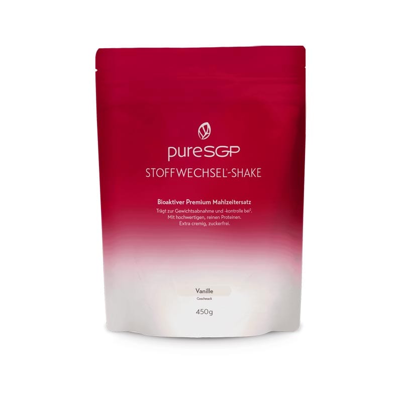 pureSGP STOFFWECHSEL-SHAKE Vanille 450 g Pulver