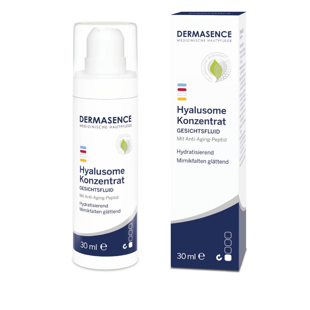 DERMASENCE Hyalusome Konzentrat GESICHTSFLUID 30 ml Emulsion