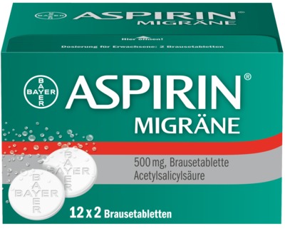 ASPIRIN MIGRÄNE 24 St Brausetabletten