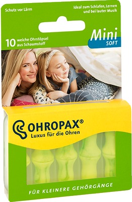 OHROPAX mini soft Schaumstoff-Stöpsel 10 St
