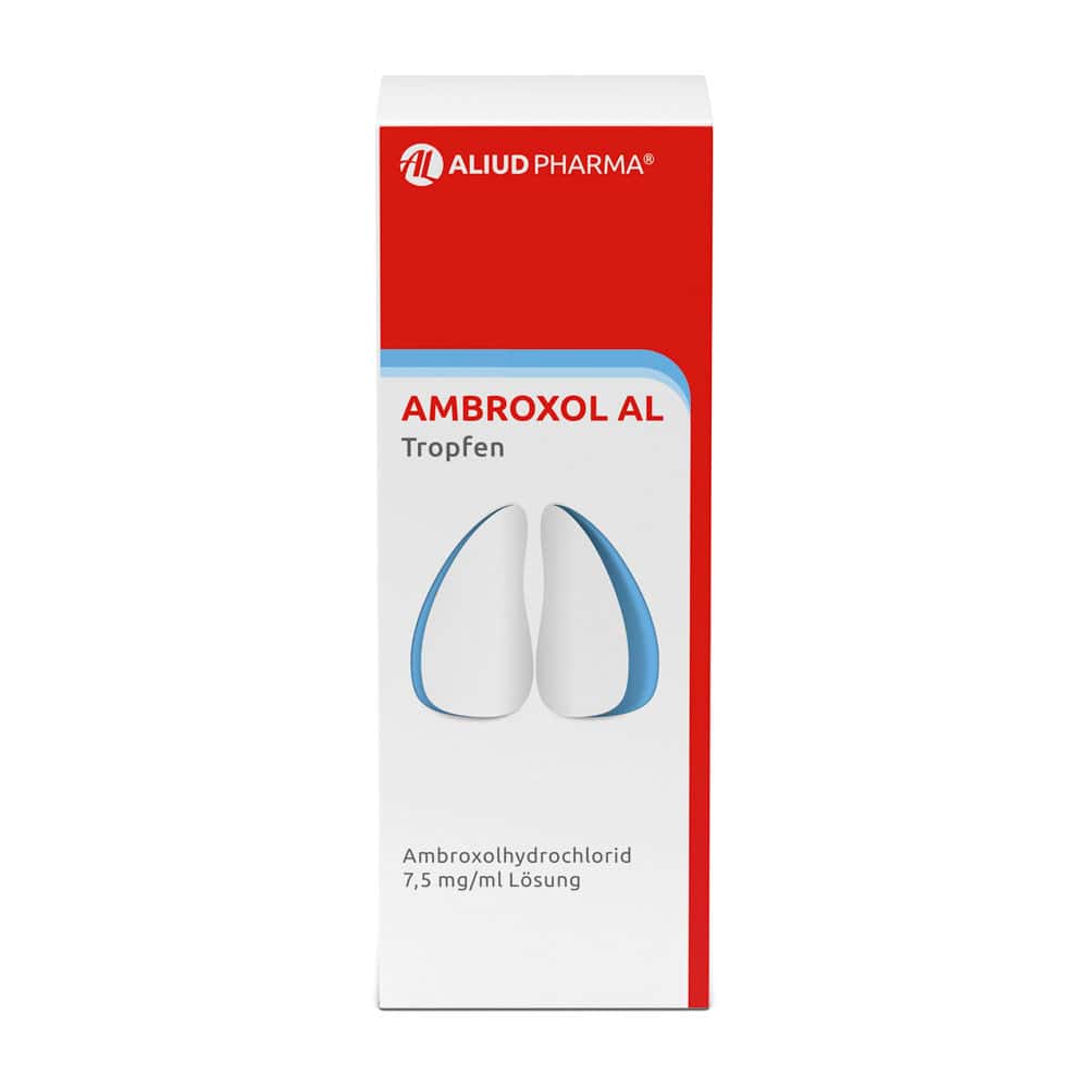 Ambroxol AL Tropfen zur Erleichterung des Abhustens bei erkältungsbedingter Bronchitis (Schleimlöser)