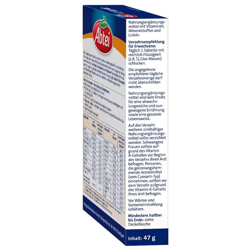Abtei A-Z Komplett 40 St Tabletten