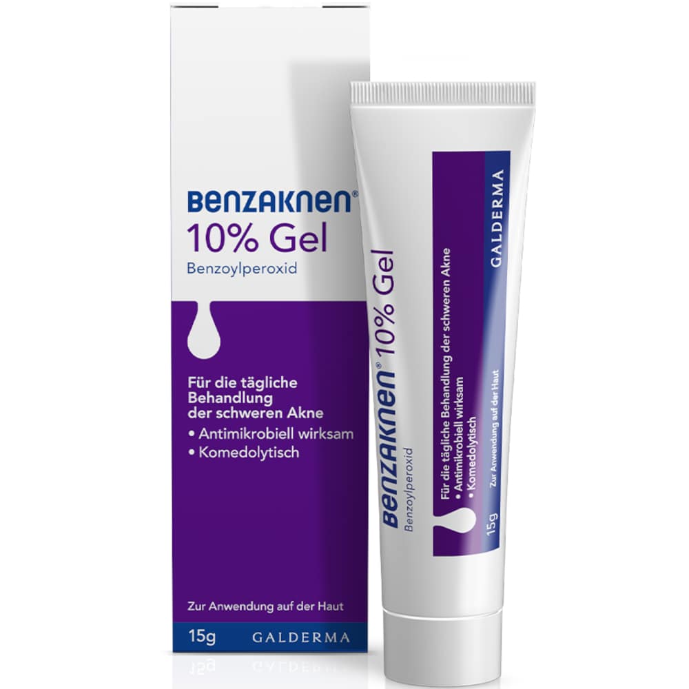 Benzaknen 10%  15 g Gel
