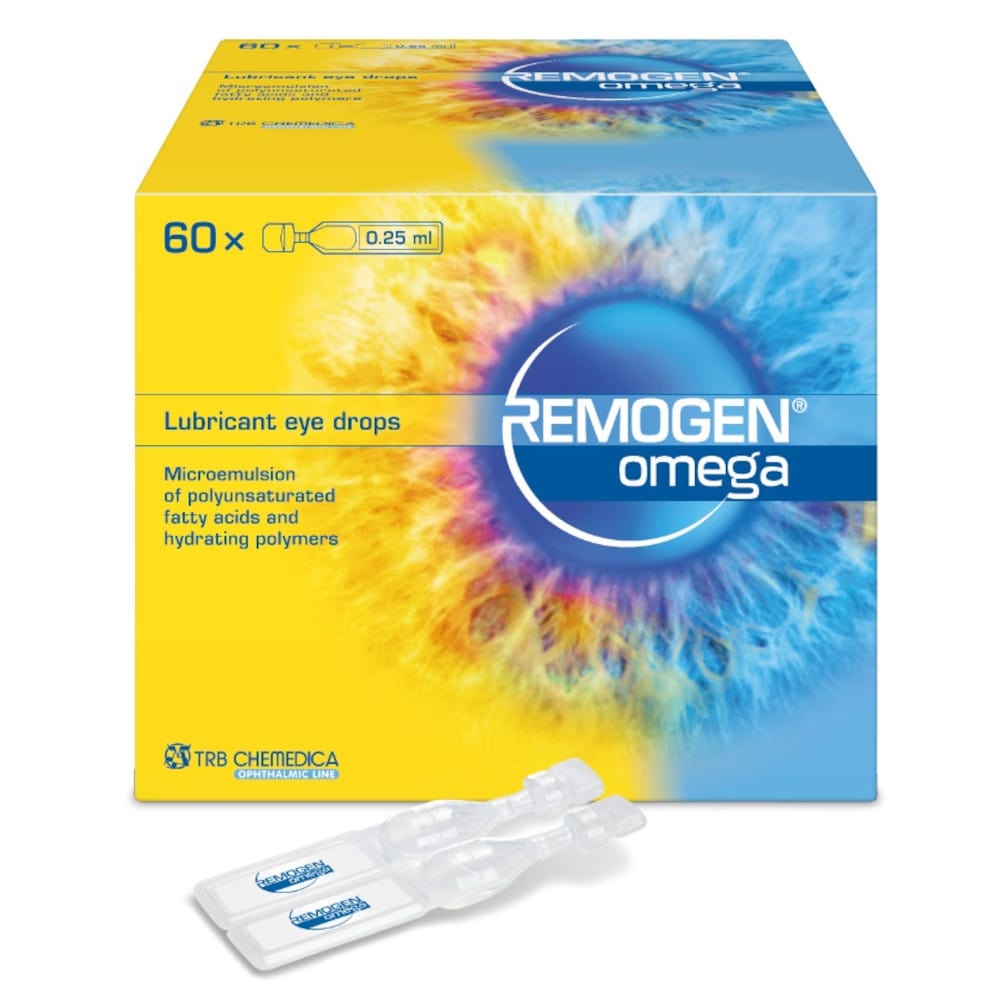 Remogen Omega Augentropfen 60X0.25 ml Augentropfen