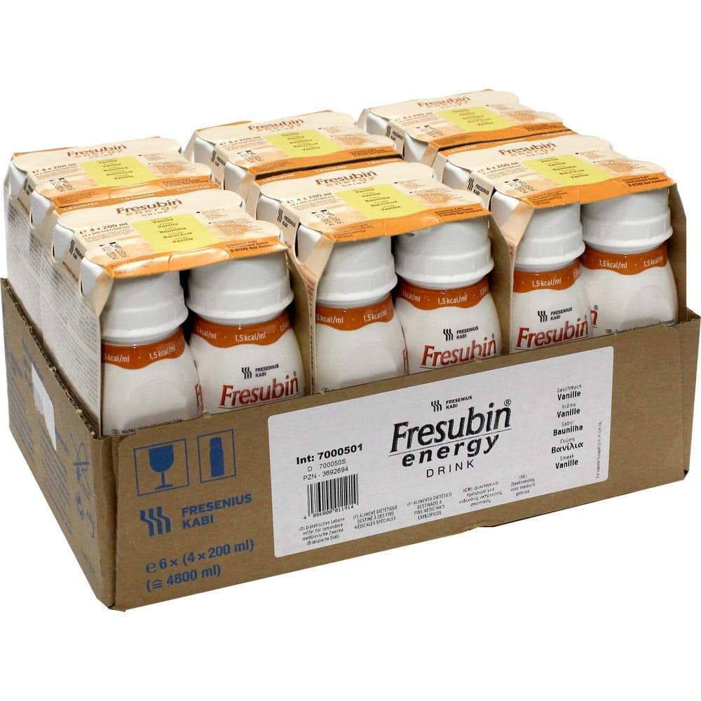 Fresubin ENERGY Drink Vanille Geschmack 6X4X200 ml Lösung