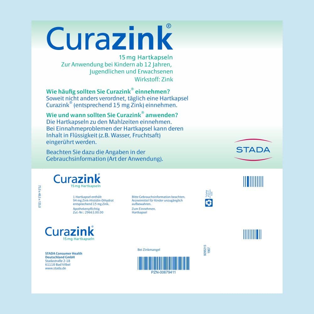 Curazink 100 St Hartkapseln