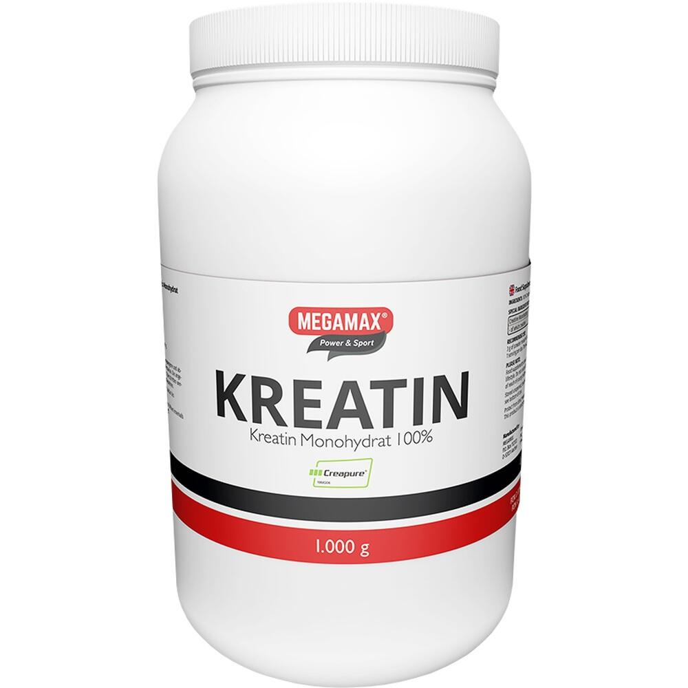 KREATIN MONOHYDRAT 100% Megamax Pulver 1000 g Pulver