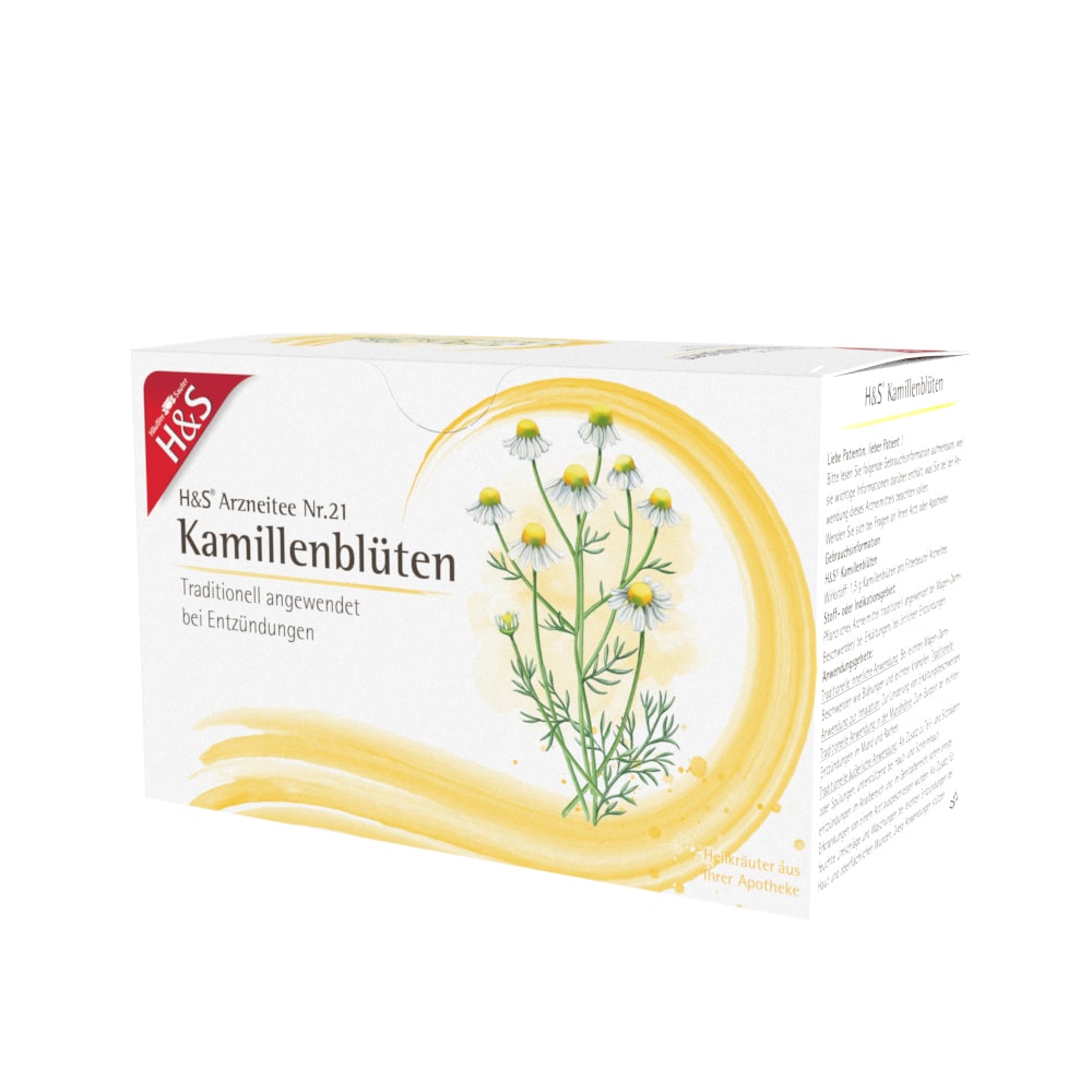 H&S Arzneitee Kamillenblüten 20X1.5 g Filterbeutel