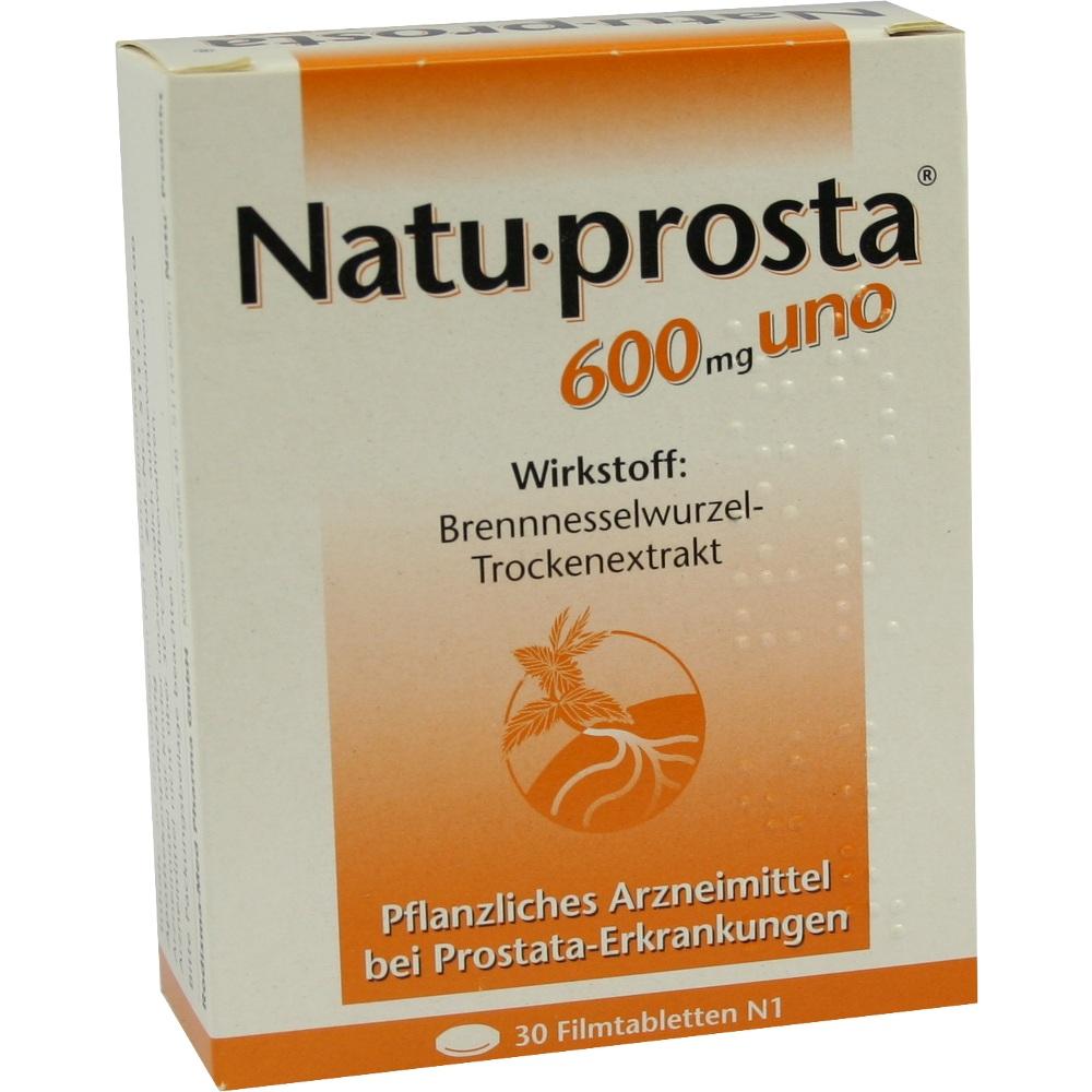 Natu-prosta 600mg uno 30 St Filmtabletten
