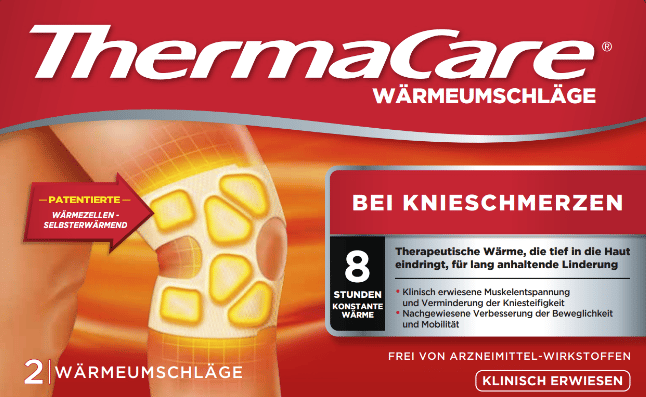 ThermaCare WÄRMEUMSCHLÄGE BEI KNIESCHMERZEN 2 St