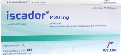 ISCADOR P 20 mg Injektionslösung 7X1 ml Injektionslösung