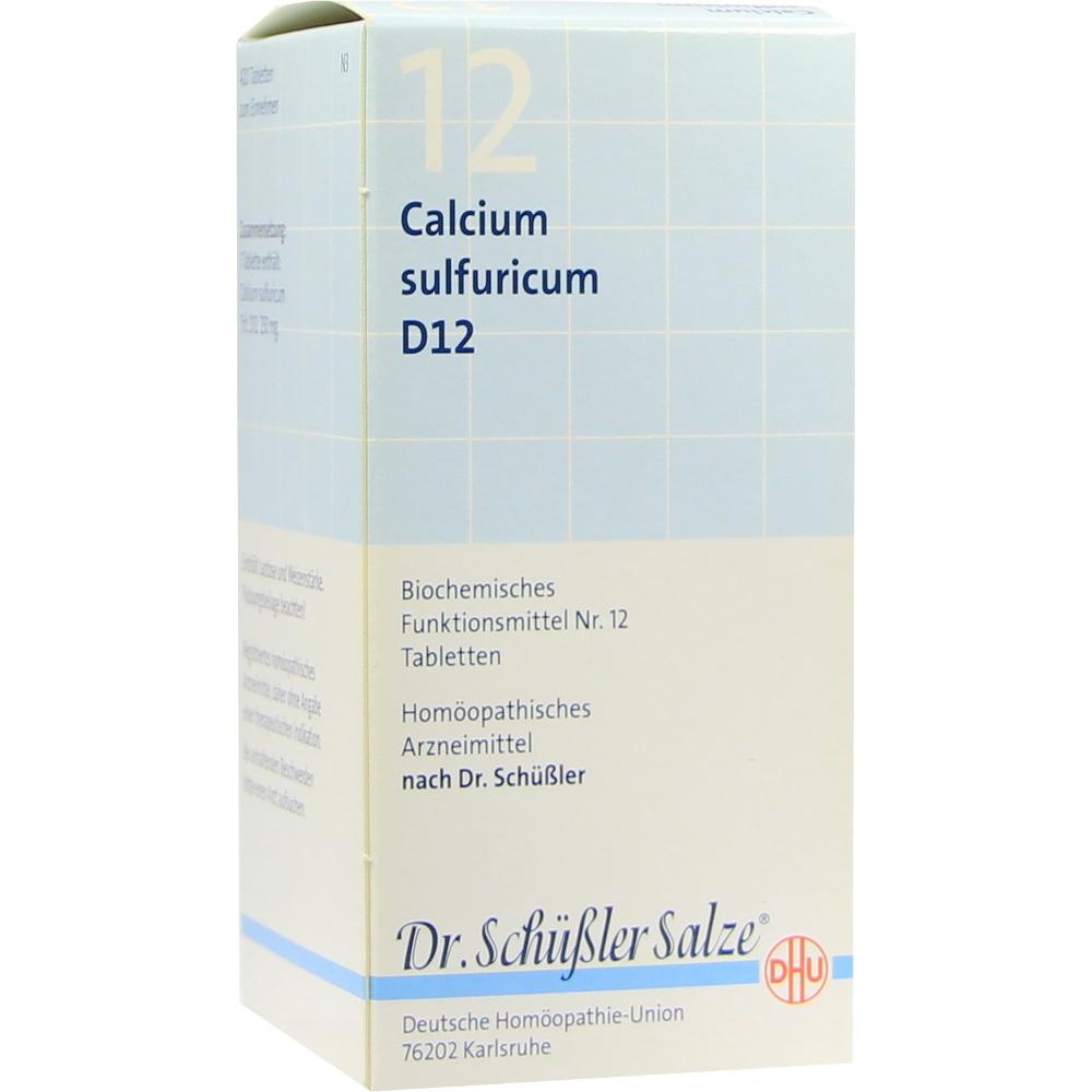DHU Schüßler-Salz Nr. 12 Calcium sulfuricum D12 420 St Tabletten