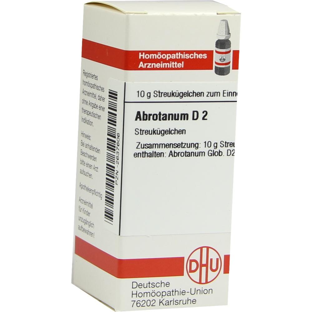 ABROTANUM D 2 Globuli 10 g Globuli
