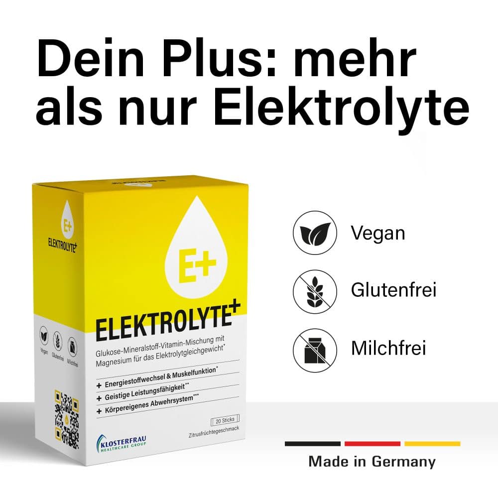 ELEKTROLYTE+ Sticks 20 St Granulat zur Herstellung einer Suspension zum Einnehmen