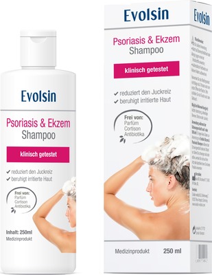 Evolsin Psoriasis Ekzem Shampoo 250 ml Shampoo